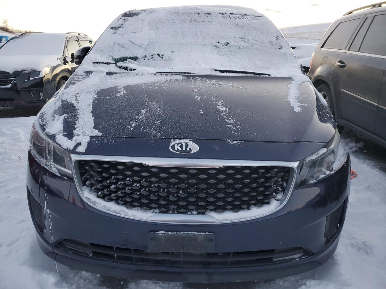2018 KIA Sedona VIN KNDMB5C19J6423932 Copart auction photo, front end / side damage thumbnail 5