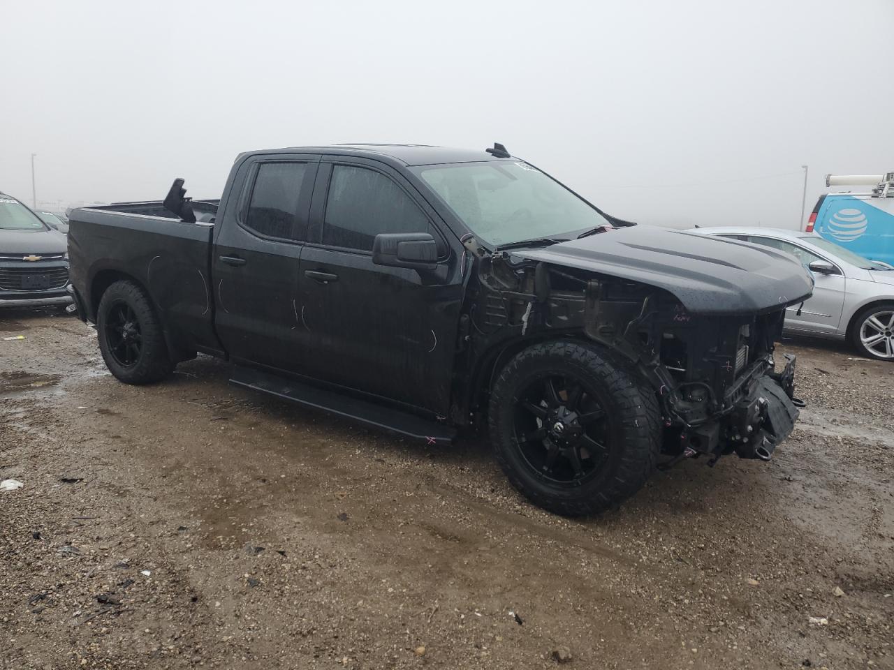 2021 Chevrolet Silverado VIN 1GCRWBEK6MZ254003 Copart auction photo, front end damage thumbnail 4