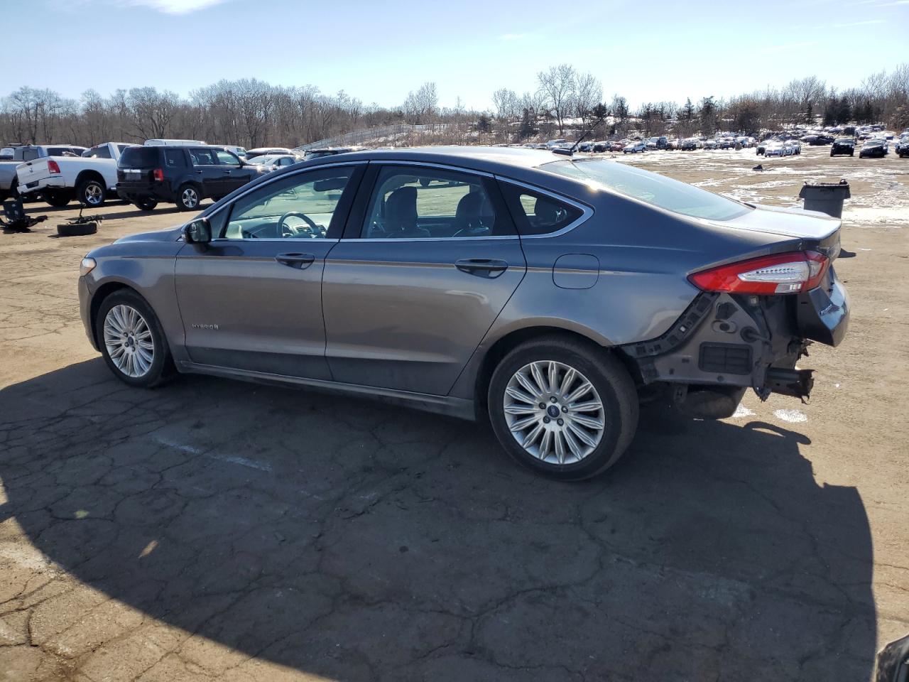 2013 Ford Fusion VIN 3FA6P0LU7DR301431 Copart auction photo, rear end / front end damage thumbnail 2