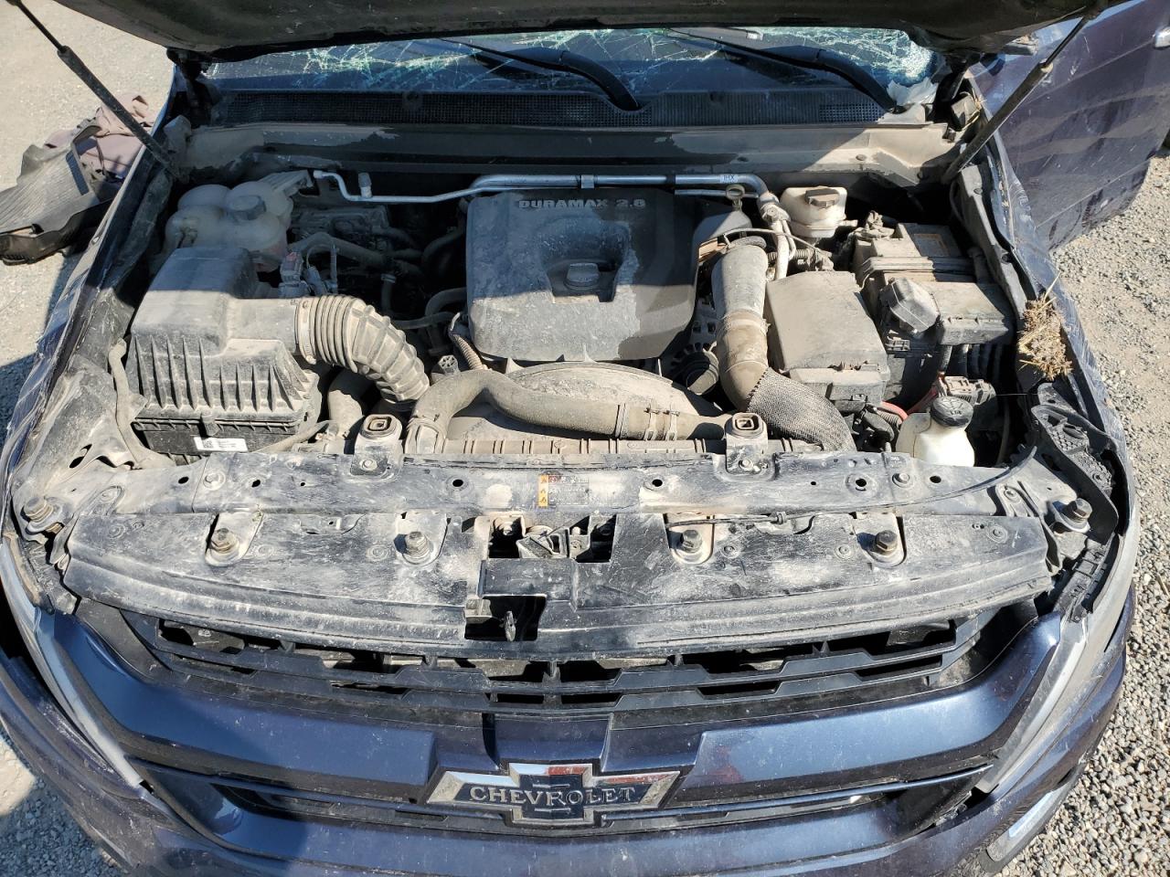 2018 Chevrolet Colorado VIN 1GCPTDE14J1237181 Copart auction photo, all over / top/roof damage thumbnail 12