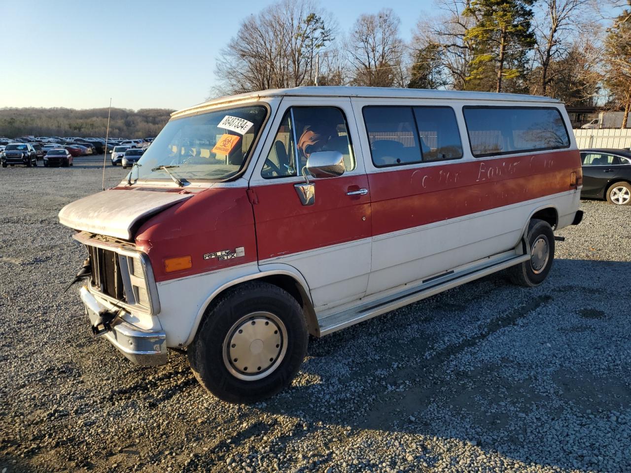 1991 GMC RALLY WAGON VIN 2GJGG39K4M4513706 - Copart auction photo