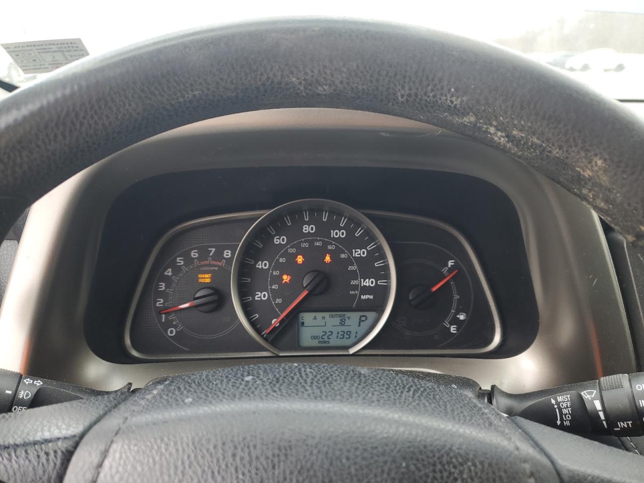 2013 Toyota RAV 4 VIN JTMRFREV2DD036480 Copart auction photo, rear end damage thumbnail 9