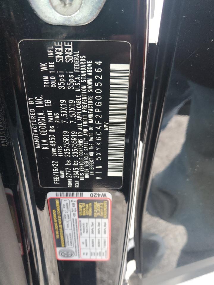 2023 KIA Sportage VIN 5XYK6CAF2PG005264 Copart auction photo, rear end damage thumbnail 16