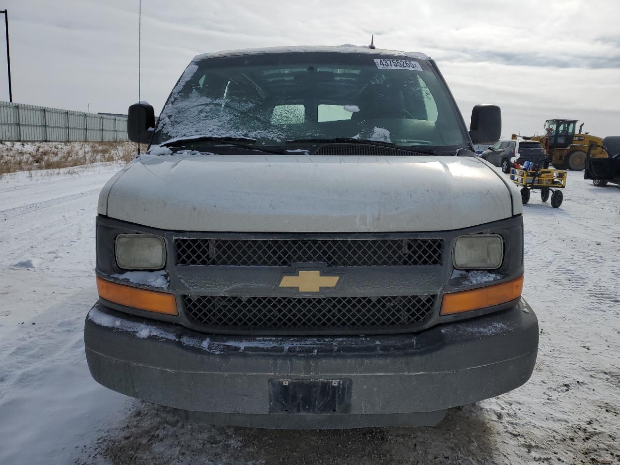2014 Chevrolet Express VIN 1GCWGGCG7E1210605 Copart auction photo, side / undercarriage damage thumbnail 5