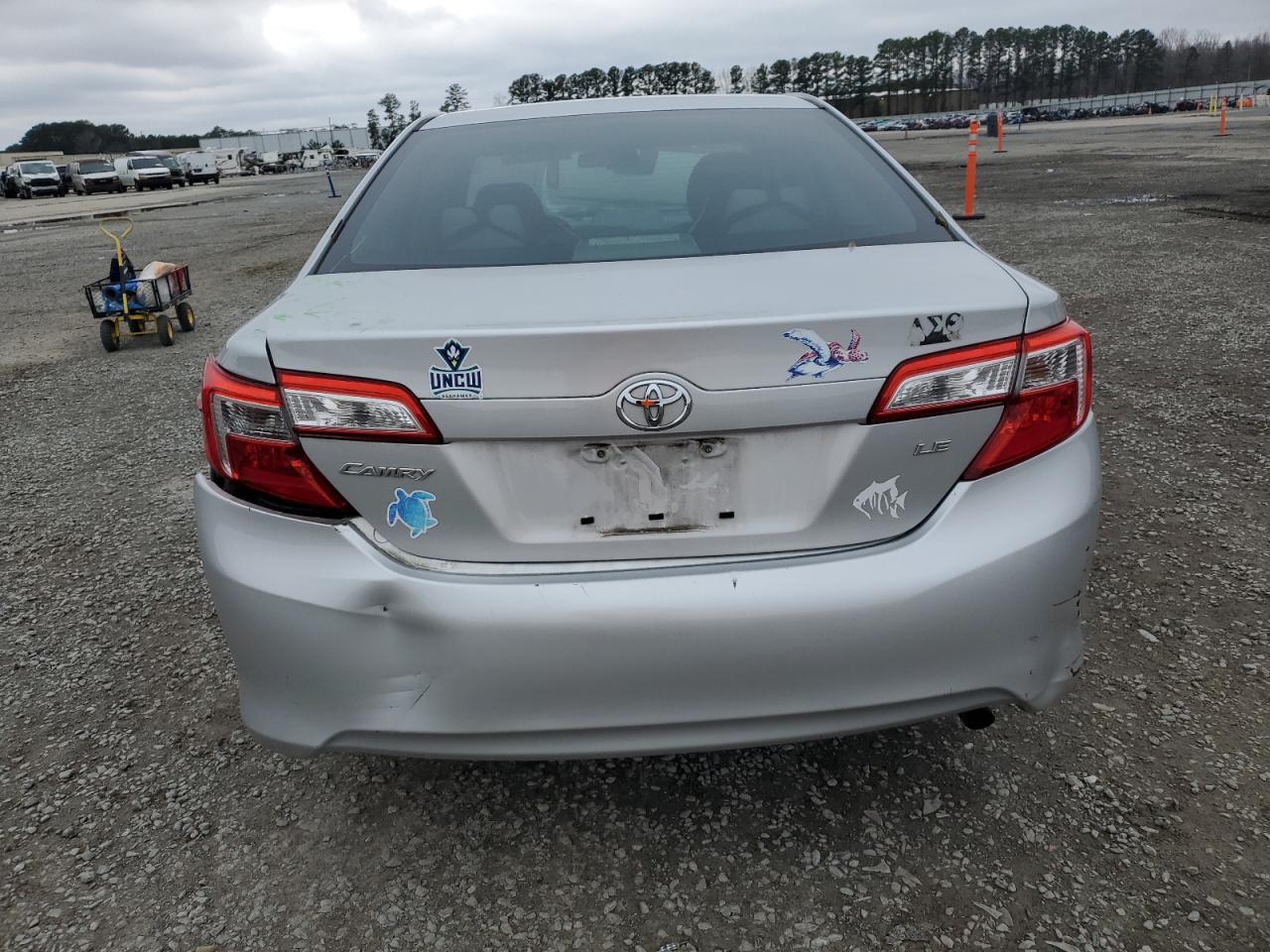 2013 Toyota Camry VIN 4T1BF1FKXDU688539 Copart auction photo, rear end damage thumbnail 6