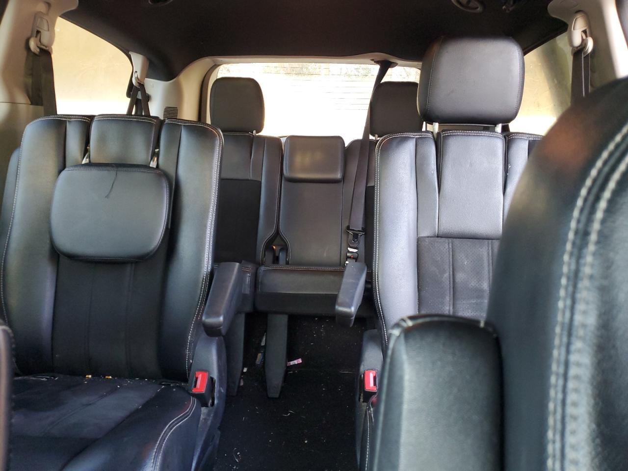2019 Dodge Caravan VIN 2C4RDGCG7KR656587 Copart auction photo, side damage thumbnail 10