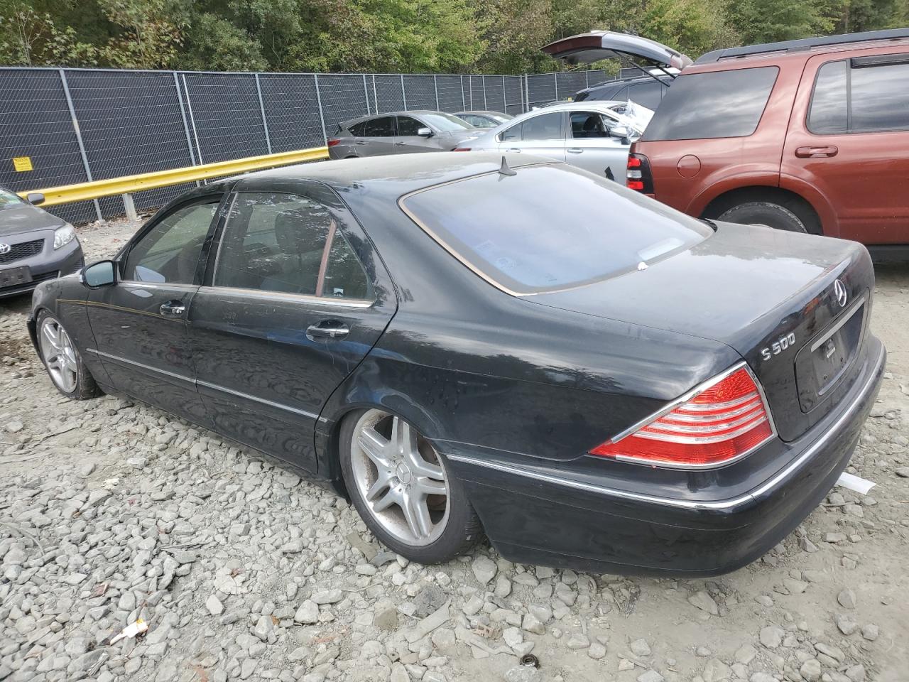2003 Mercedes-Benz S-klasse VIN WDBNG75J33A317473 Copart auction photo, front end / mechanical damage thumbnail 2
