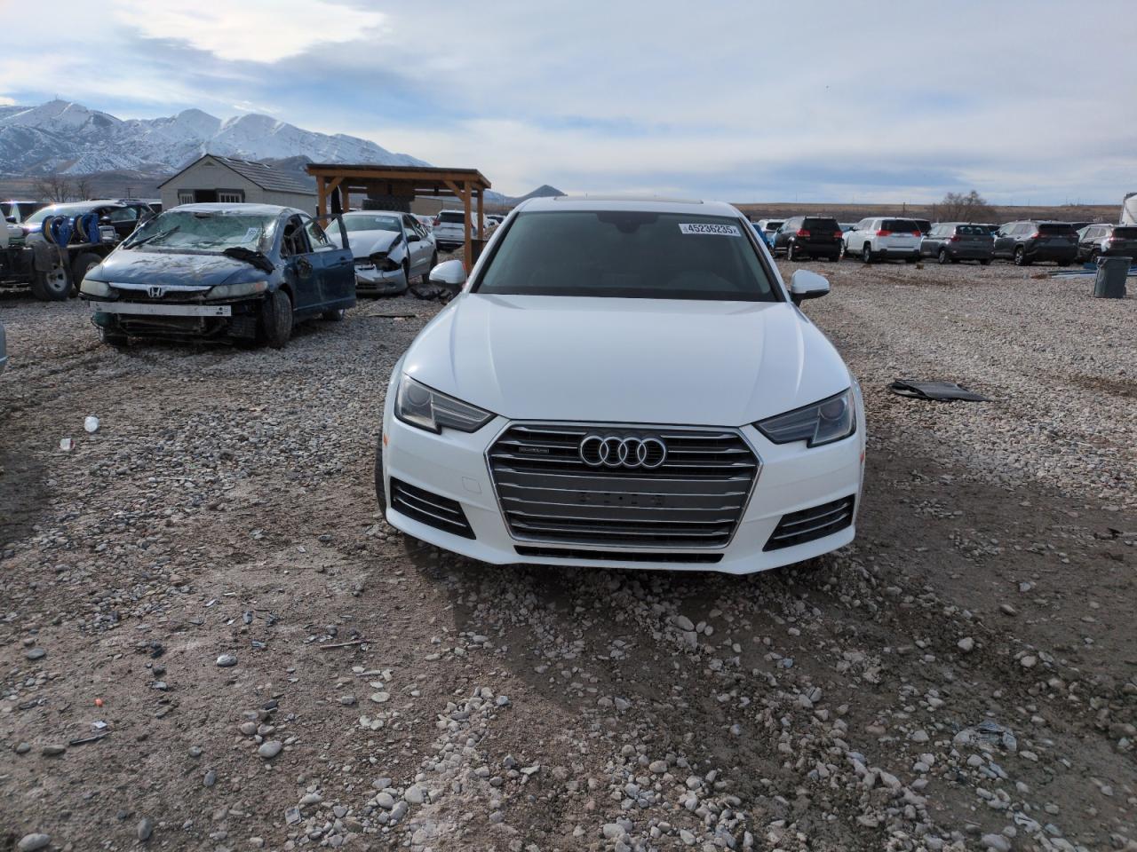 2017 Audi A4 VIN WAUANAF40HN039611 Copart auction photo, normal wear damage thumbnail 5