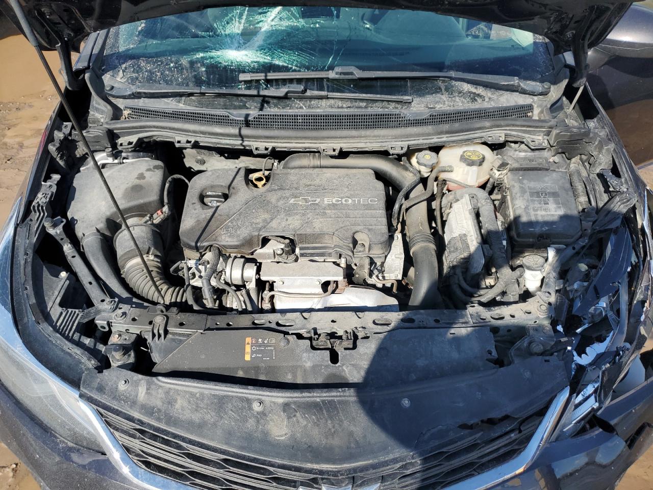 2017 Chevrolet Cruze VIN 1G1BE5SM9H7114470 Copart auction photo, front end / minor dent/scratches damage thumbnail 11