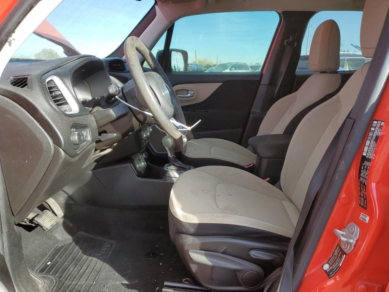 2018 Jeep Renegade VIN ZACCJBAB7JPJ18335 Copart auction photo, side damage thumbnail 7