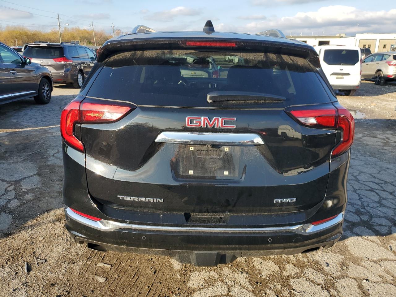 2020 GMC Terrain VIN 3GKALXEX0LL114022 Copart auction photo, front end / undercarriage damage thumbnail 6
