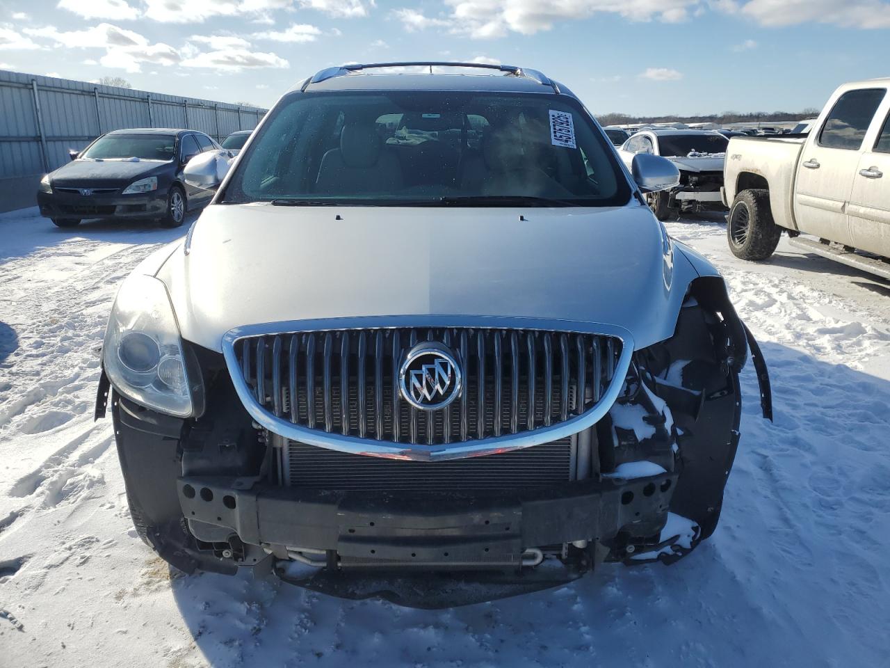 2012 Buick Enclave VIN 5GAKRCED4CJ270831 Copart auction photo, front end damage thumbnail 5