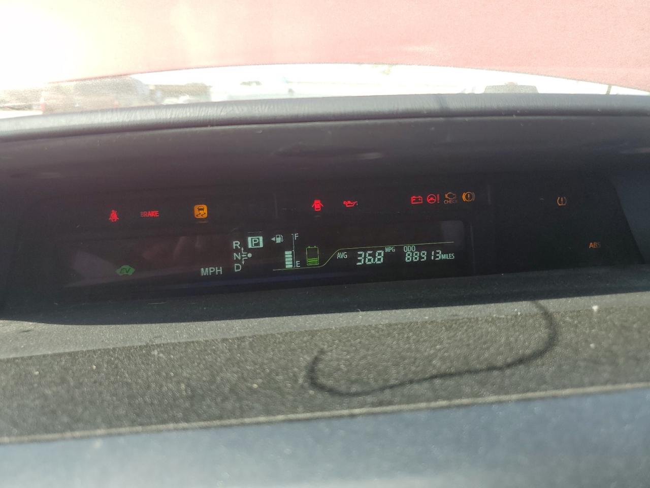 2014 Toyota Prius VIN JTDZN3EU1E3337093 Copart auction photo, front end damage thumbnail 9