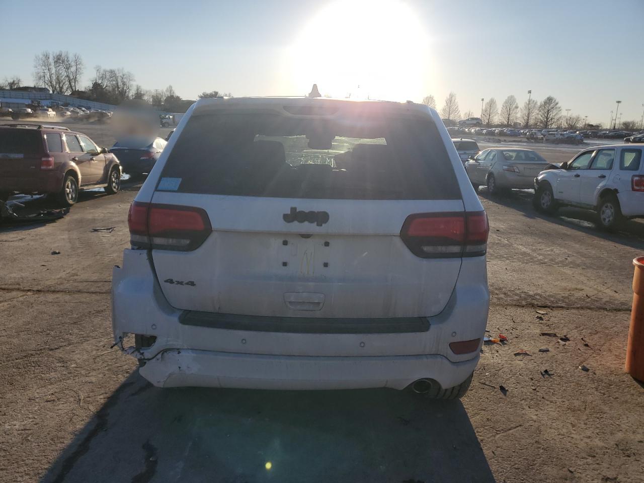 2018 Jeep Grand Cherokee VIN 1C4RJFAG9JC257323 Copart auction photo, front end / rear end damage thumbnail 6