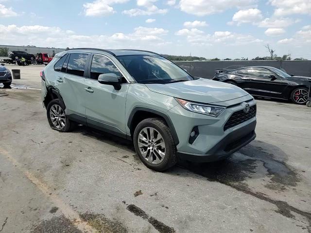 2020 Toyota RAV 4 VIN 2T3C1RFV4LC043016 Copart auction photo, side / rear end damage thumbnail 14