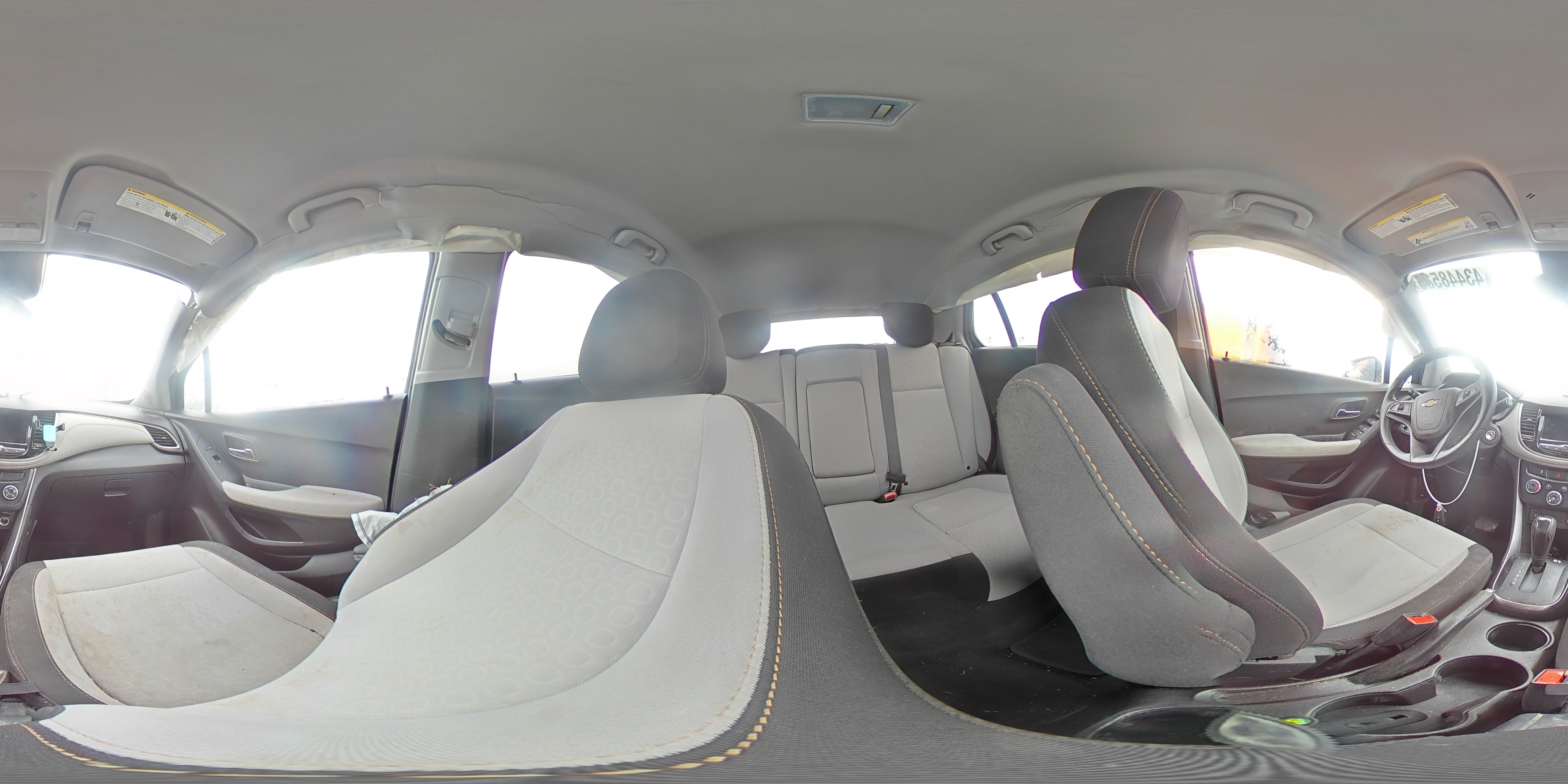2020 Chevrolet Trax VIN 3GNCJNSB5LL121627 Copart auction photo, front end / side damage thumbnail 13
