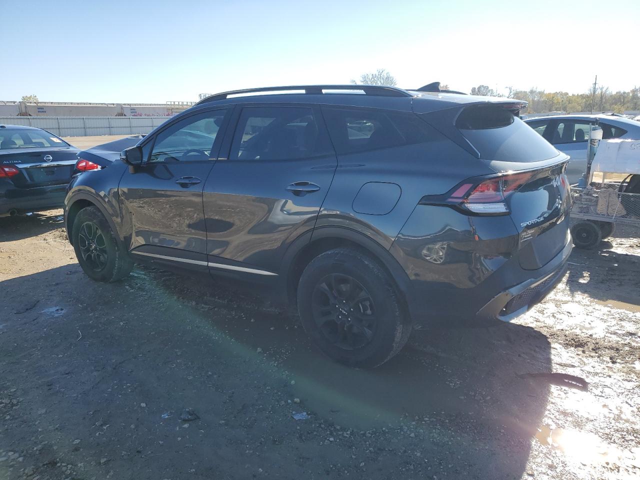2023 KIA Sportage VIN 5XYK7CAFXPG029633 Copart auction photo, front end damage thumbnail 2