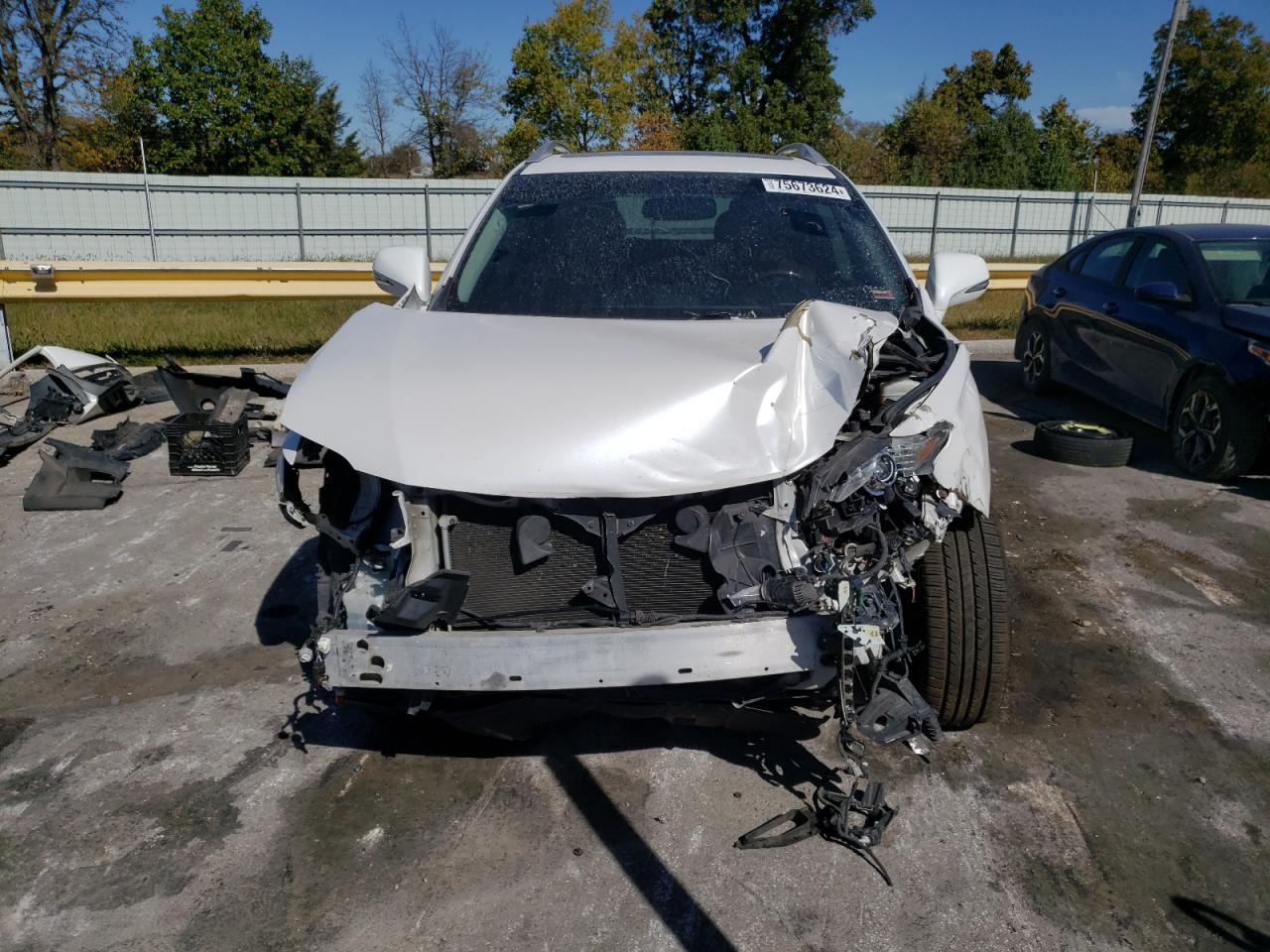 2015 Lexus RX VIN 2T2BK1BA3FC290520 Copart auction photo, front end damage thumbnail 5