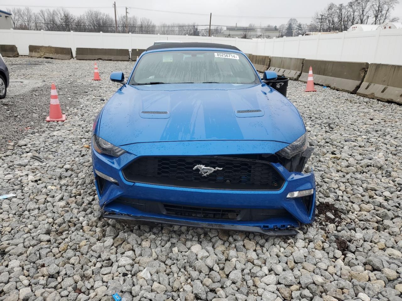 2020 Ford Mustang VIN 1FATP8UHXL5112700 Copart auction photo, front end / side damage thumbnail 5