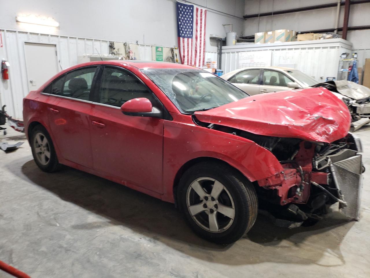 2014 Chevrolet Cruze VIN 1G1PC5SB4E7457421 Copart auction photo, front end / minor dent/scratches damage thumbnail 4