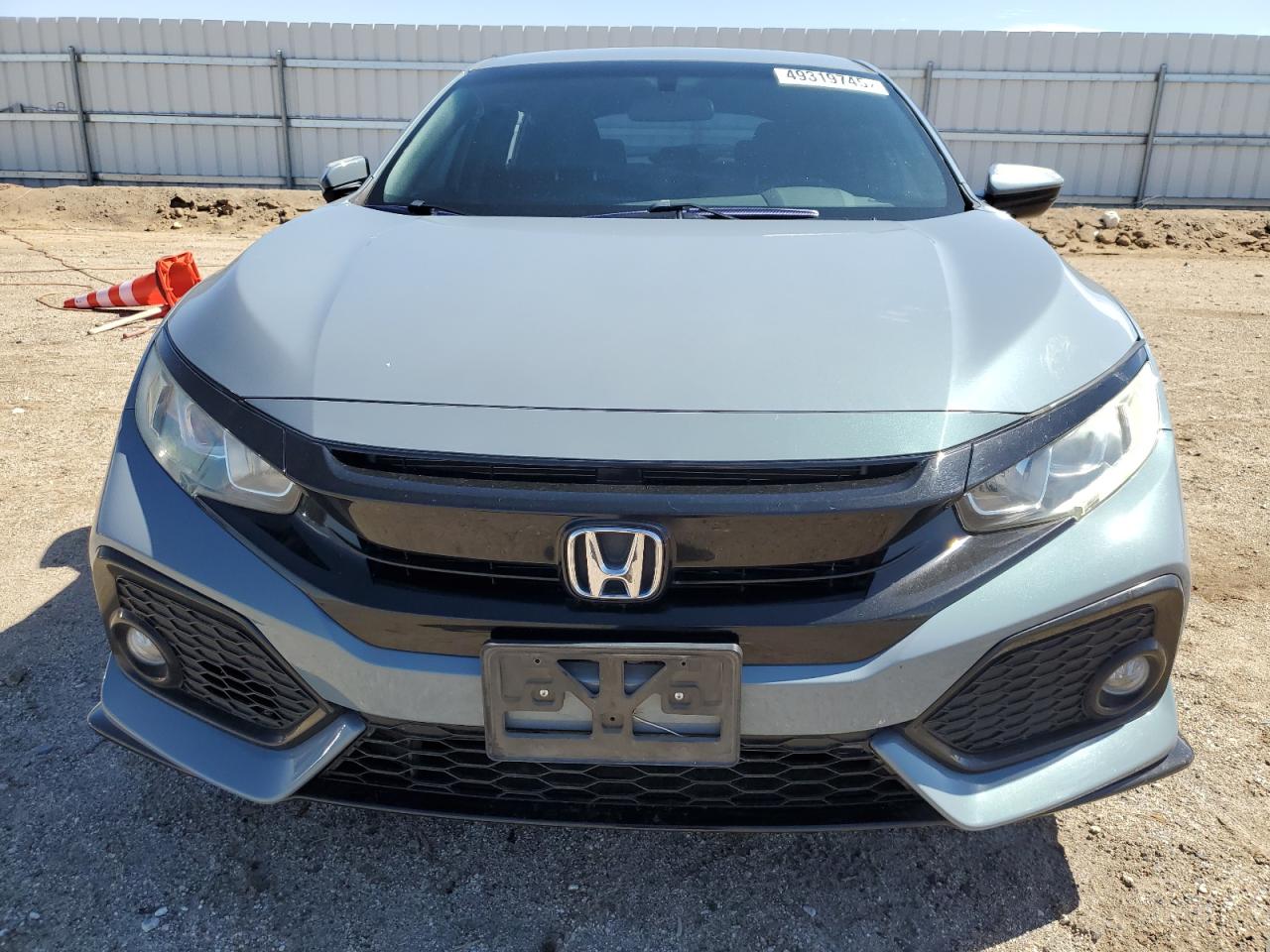 2018 Honda Civic VIN SHHFK7G41JU213305 Copart auction photo, side / rear end damage thumbnail 5