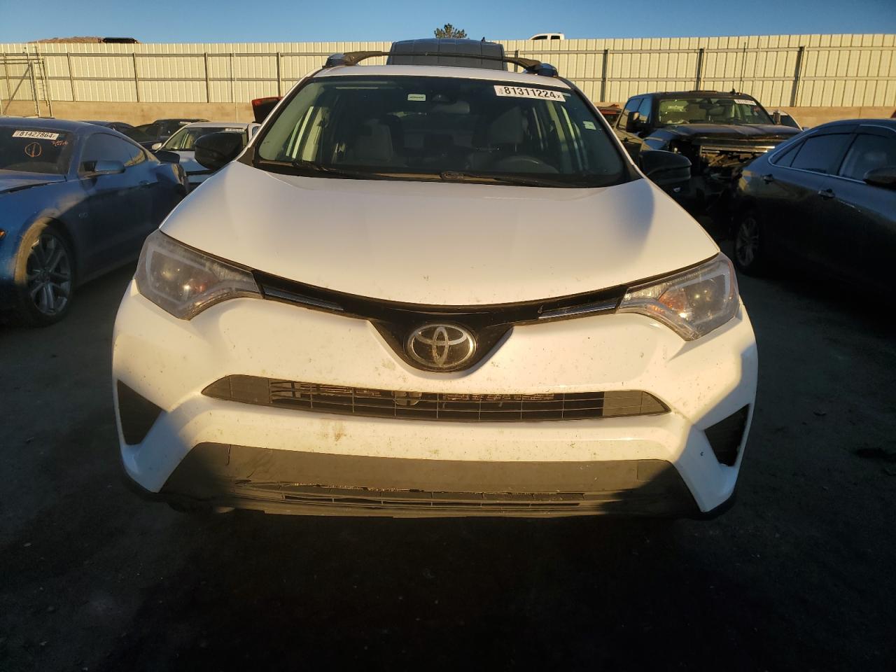 2018 Toyota RAV 4 VIN 2T3BFREV5JW744755 Copart auction photo, rear end / side damage thumbnail 5