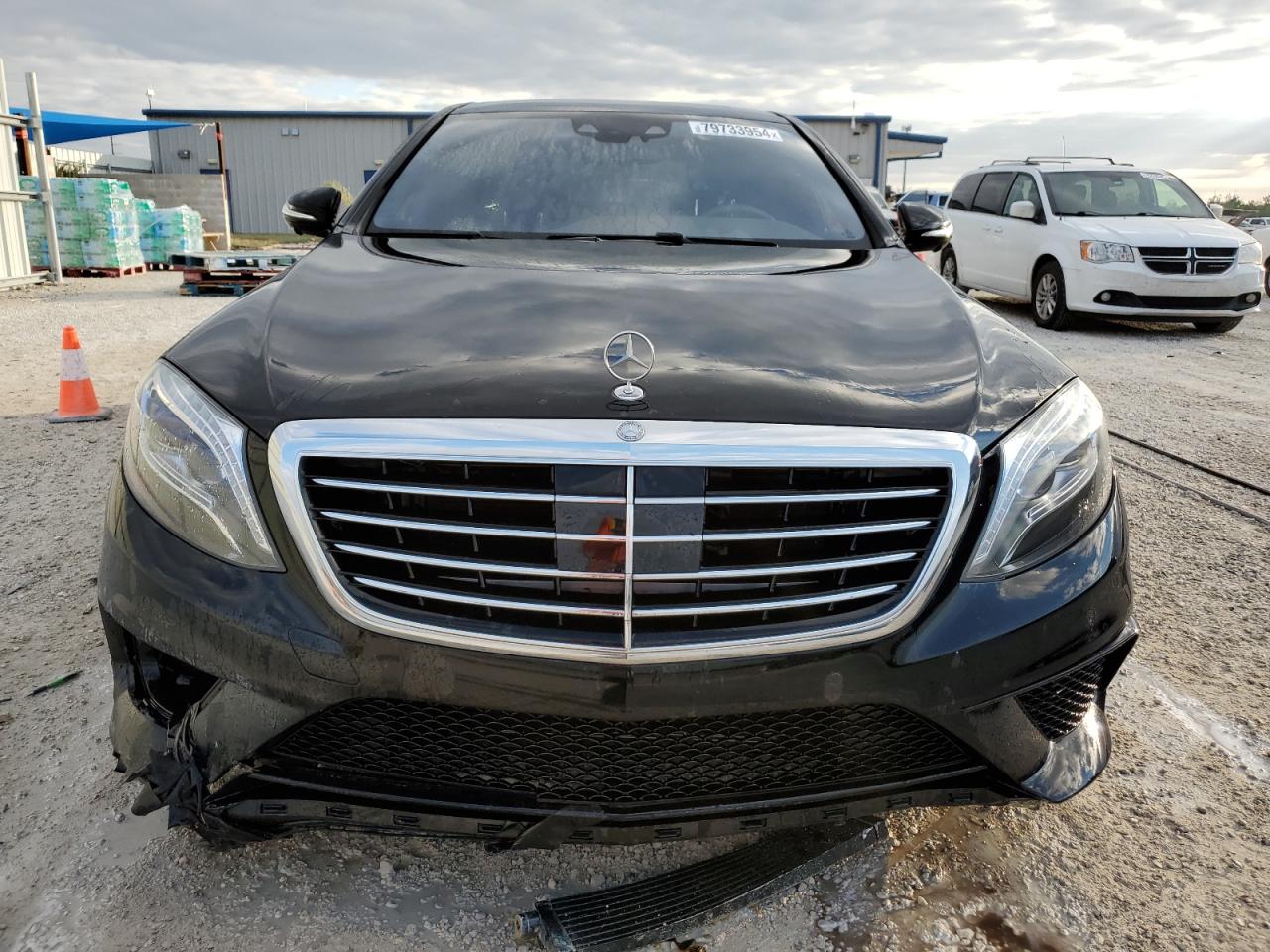 2015 Mercedes-Benz S-klasse VIN WDDUG7JB5FA111061 Copart auction photo, front end / undercarriage damage thumbnail 5