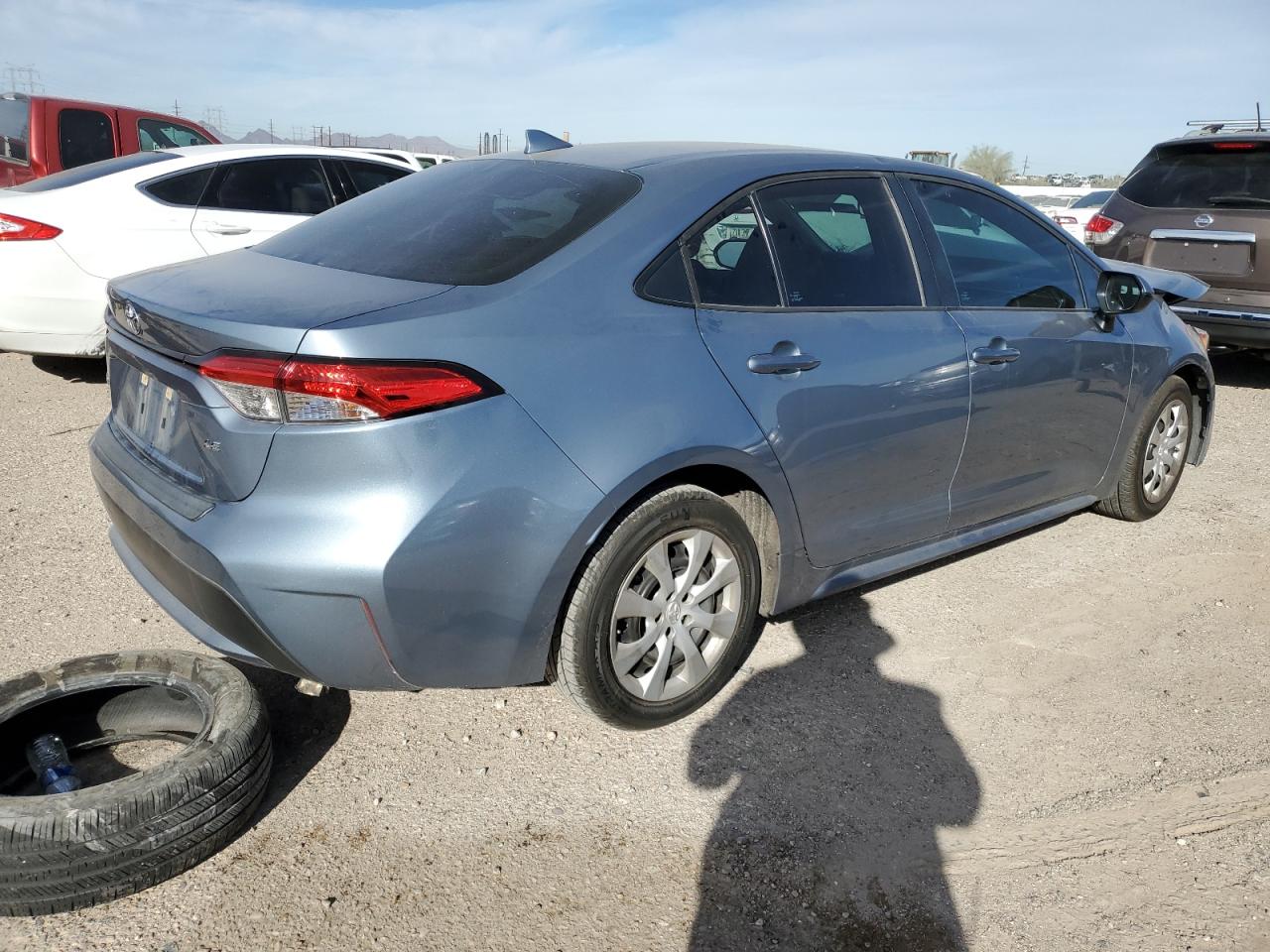 2020 Toyota Corolla VIN 5YFEPRAE6LP065736 Copart auction photo, front end damage thumbnail 3