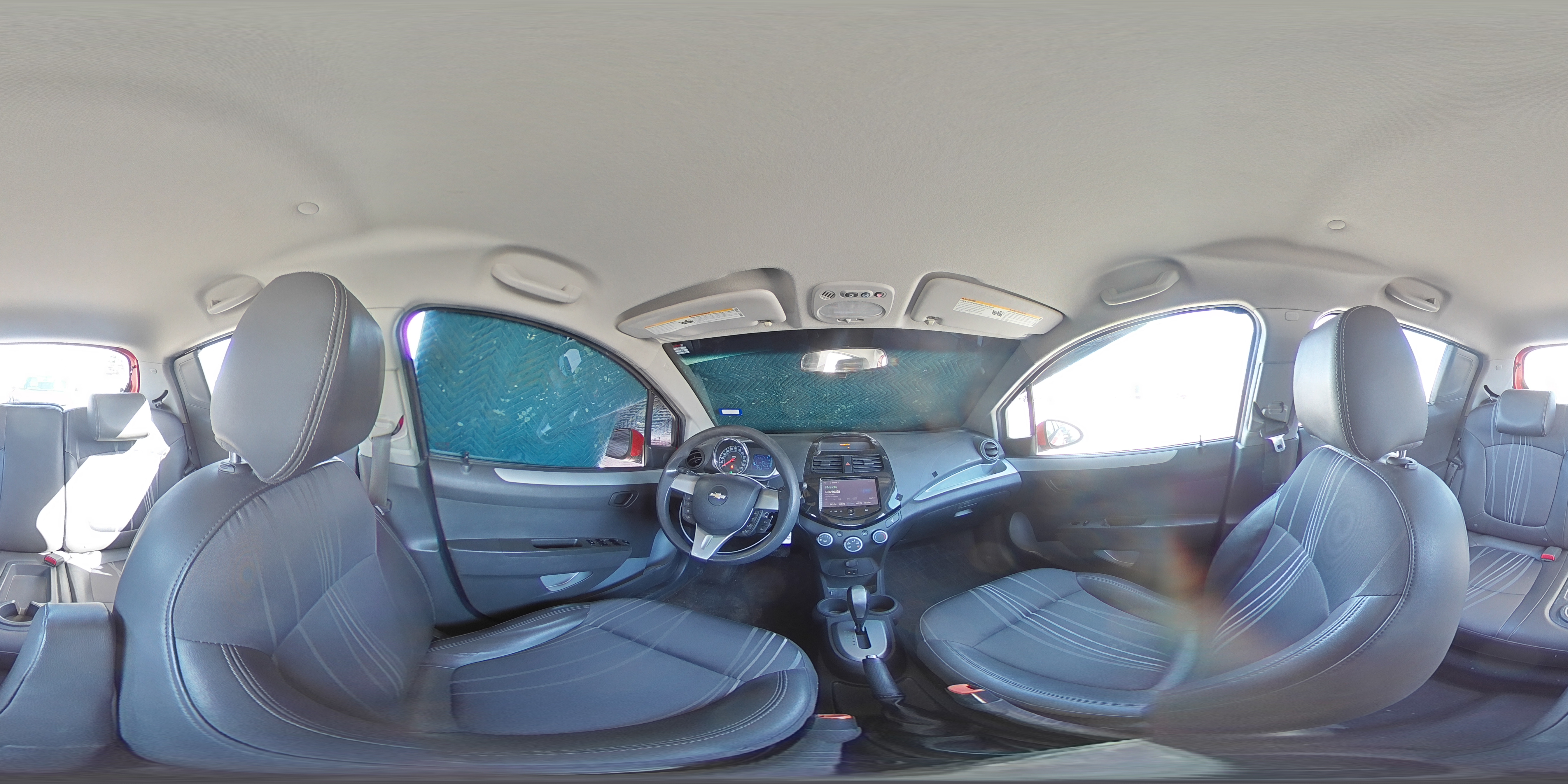 2015 Chevrolet Spark VIN KL8CD6S94FC802390 Copart auction photo, side / front end damage thumbnail 12