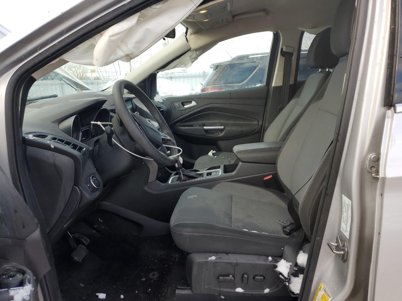 2017 Ford Escape VIN 1FMCU9G99HUE81585 Copart auction photo, front end / side damage thumbnail 7