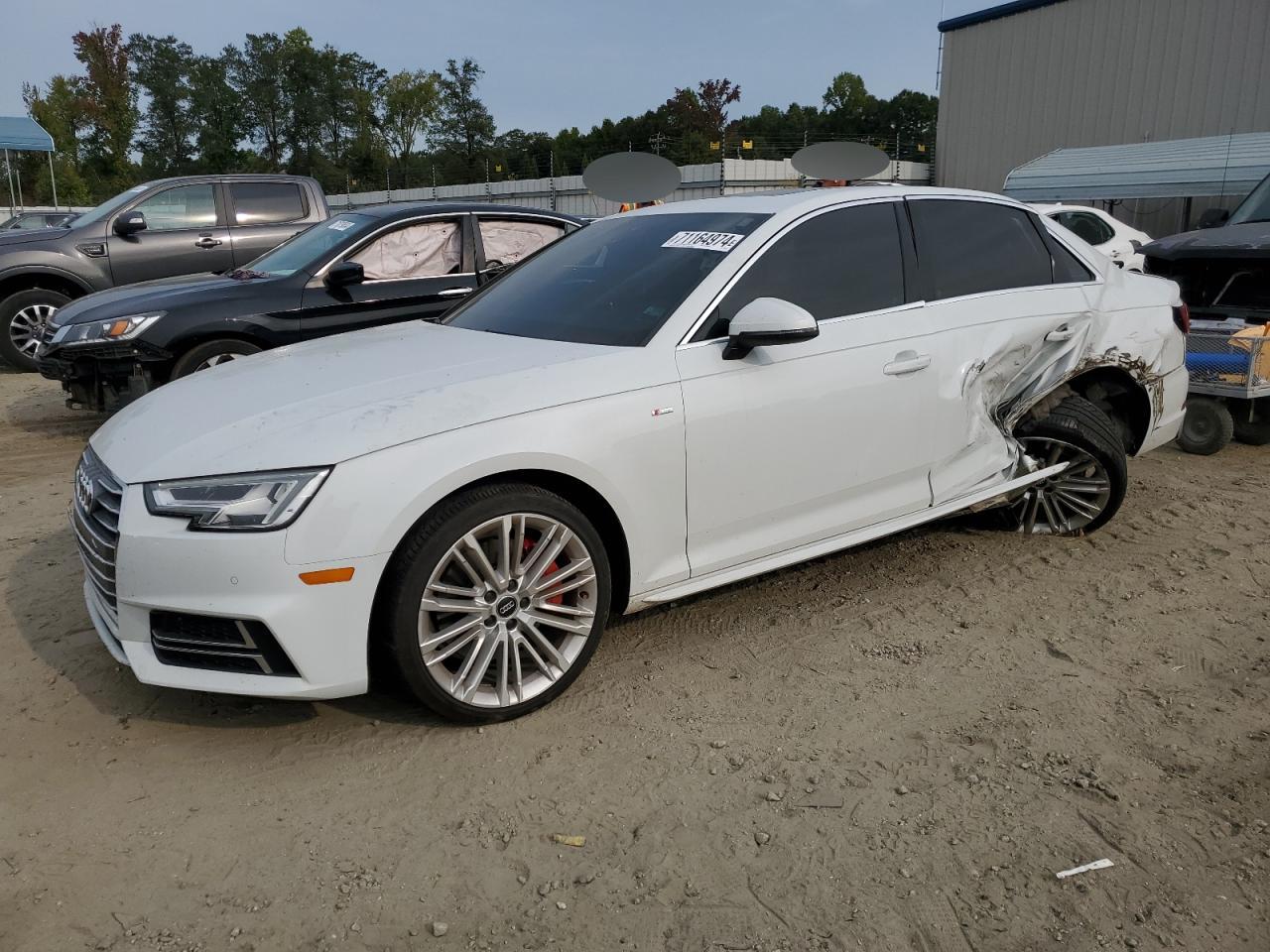 2017 Audi A4 VIN WAUENAF4XHN068048