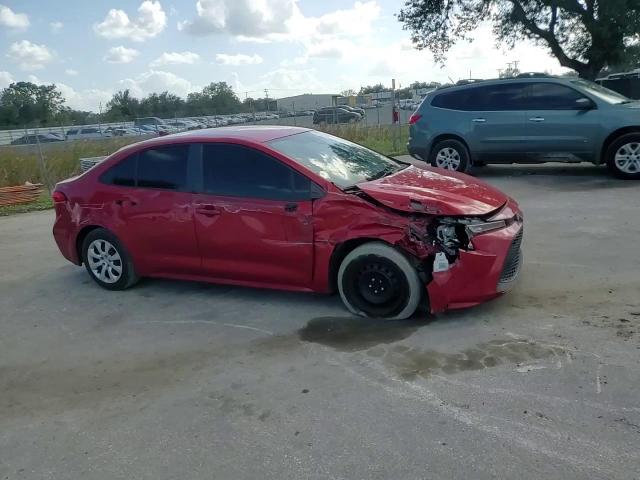 2020 Toyota Corolla VIN JTDEPRAE4LJ034215 Copart auction photo, side / front end damage thumbnail 10