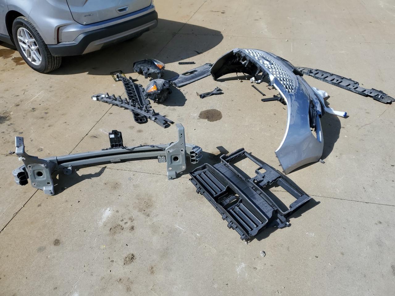 2023 Ford Edge VIN 2FMPK4J98PBA22846 Copart auction photo, front end damage thumbnail 13