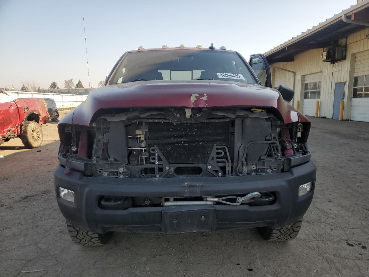 2018 RAM 2500 VIN 3C6TR5EJ5JG313423 Copart auction photo, front end / side damage thumbnail 5