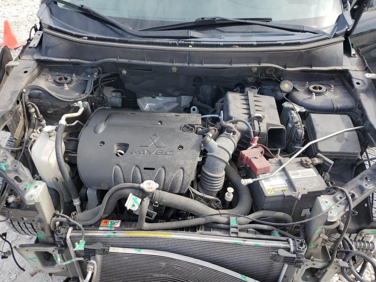 2018 Mitsubishi Outlander VIN JA4AP3AUXJZ024641 Copart auction photo, front end damage thumbnail 12