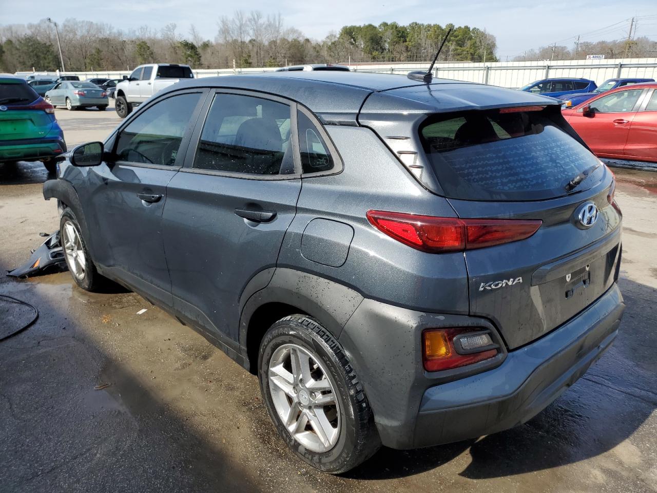 2018 Hyundai Kona VIN KM8K12AA9JU170923 Copart auction photo, front end damage thumbnail 2