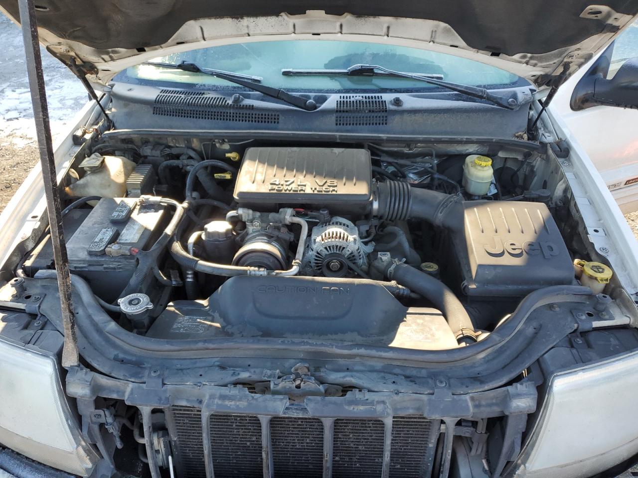 2004 Jeep Grand Cherokee VIN 1J4GW58N24C371962 Copart auction photo, front end / rear end damage thumbnail 13