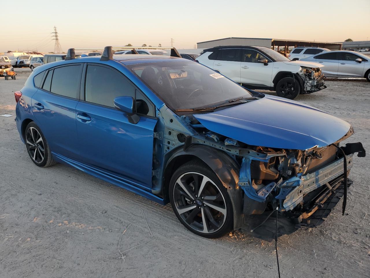 2020 Subaru Impreza VIN 4S3GTAM62L3702303 Copart auction photo, front end damage thumbnail 4
