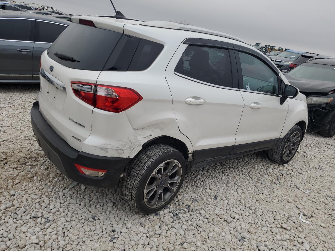 2018 Ford EcoSport VIN MAJ6P1WL9JC243552 Copart auction photo, all over damage thumbnail 3