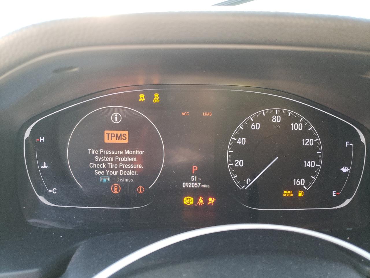 2018 Honda Accord VIN 1HGCV2F35JA019961 Copart auction photo, all over damage thumbnail 9
