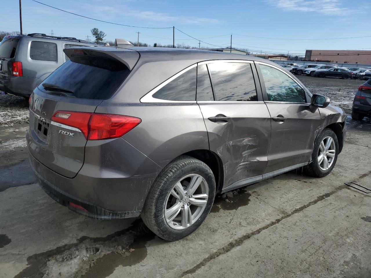 2013 Acura RDX VIN 5J8TB3H53DL000637 Copart auction photo, side damage thumbnail 3