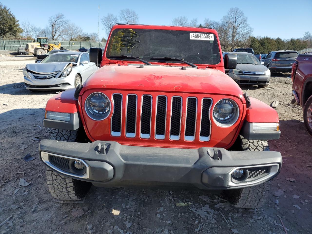 2018 Jeep Wrangler VIN 1C4HJXENXJW264371 Copart auction photo, rear end damage thumbnail 5