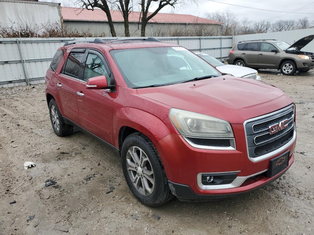 2013 GMC Acadia VIN 1GKKVRKD9DJ170103 Copart auction photo, front end damage thumbnail 4