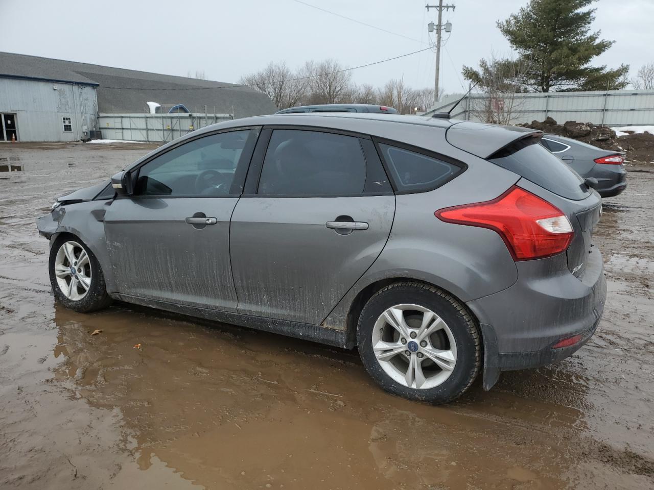 2013 Ford Focus VIN 1FADP3K21DL134328 Copart auction photo, front end / side damage thumbnail 2
