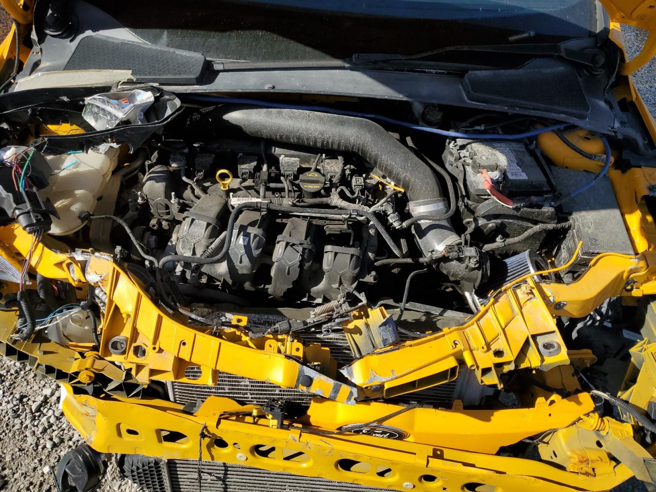 2014 Ford Focus VIN 1FADP3L97EL340993 Copart auction photo, all over / mechanical damage thumbnail 11