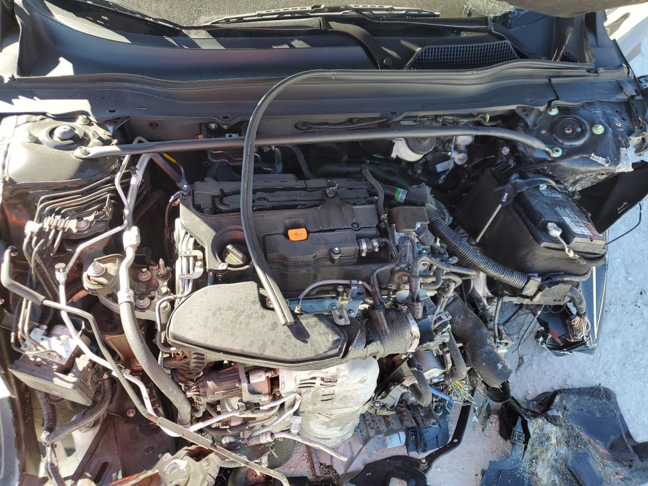 2021 Honda Accord VIN 1HGCV2F36MA033338 Copart auction photo, front end damage thumbnail 13