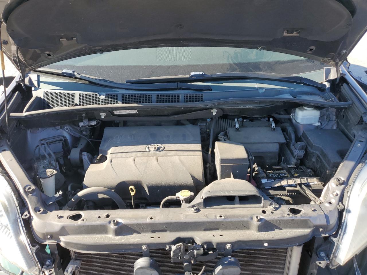 2014 Toyota Sienna VIN 5TDYK3DCXES511402 Copart auction photo, all over damage thumbnail 12