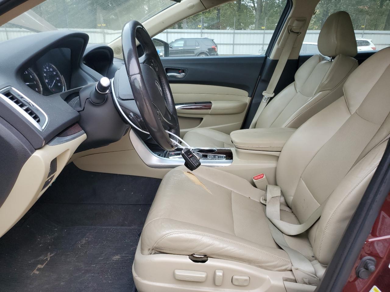 2015 Acura TLX VIN 19UUB3F57FA005362 Copart auction photo, rear end / front end damage thumbnail 7