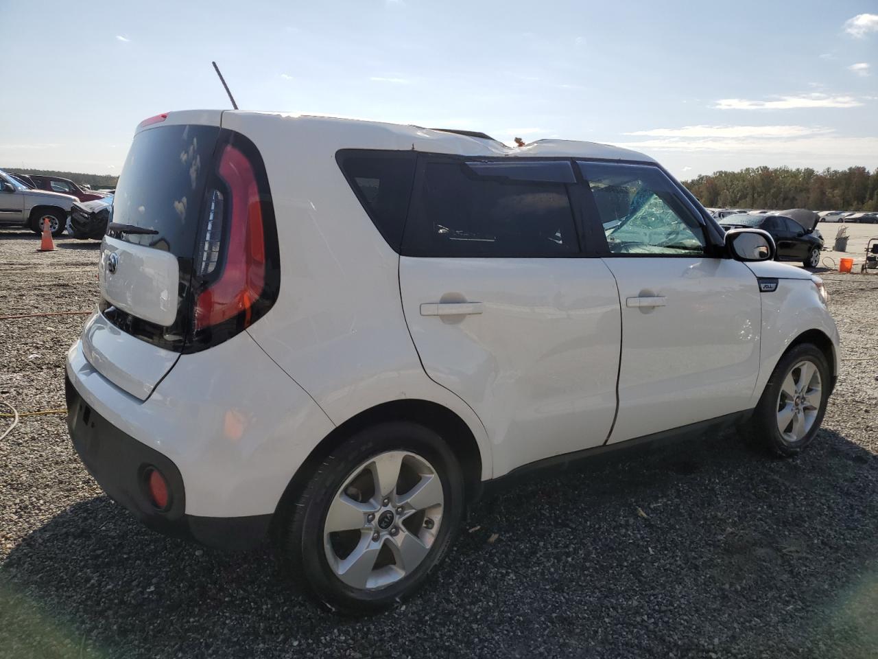 2019 KIA Soul VIN KNDJN2A24K7921598 Copart auction photo, top/roof / front end damage thumbnail 3