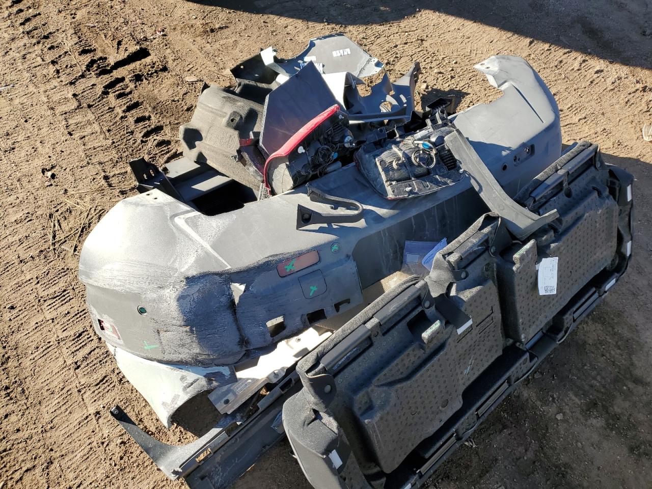 2023 Ford Bronco VIN 3FMCR9B66PRE23289 Copart auction photo, rear end / front end damage thumbnail 13